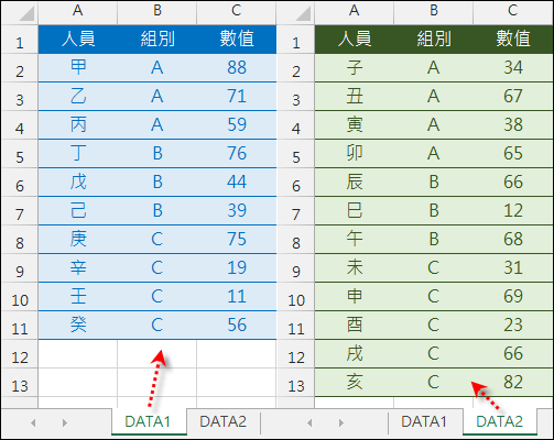 Excel-名稱的定義與使用 Excel-名稱的定義與使用