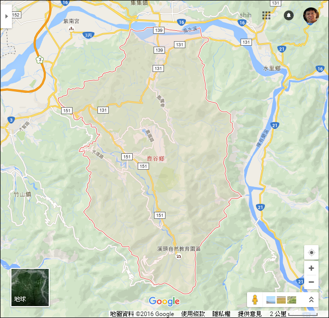 Excel-根據縣市鄉鎮市區名在Google地圖上顯示區域界線 Excel-根據縣市鄉鎮市區名在Google地圖上顯示區域界線