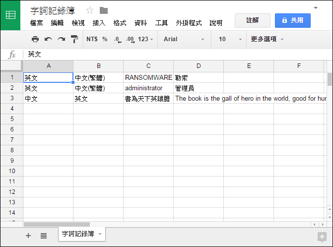 愈來愈方便實用的Google翻譯 愈來愈方便實用的Google翻譯