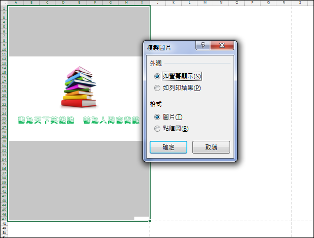 Excel-在工作表的每一頁正中央有置入圖片 Excel-在工作表的每一頁正中央有置入圖片
