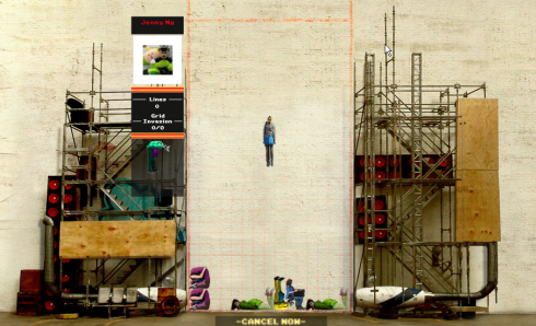 Facebook廣告遊戲-人體俄羅斯方塊 Facebook廣告遊戲-人體俄羅斯方塊