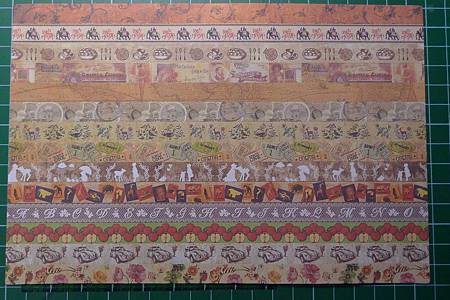 貼紙一:復古裝飾條