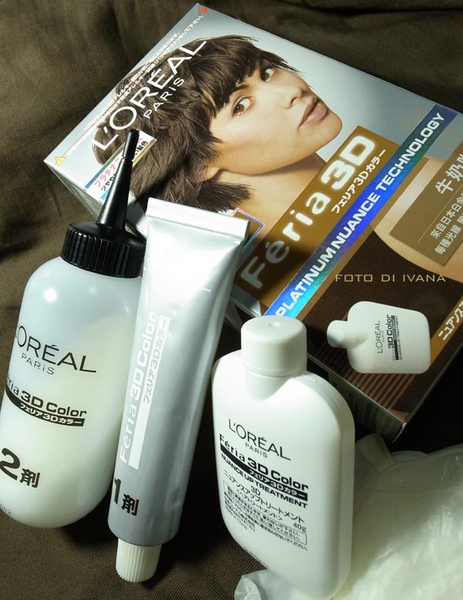 Loreal Feria 3D 牛奶咖啡染髮劑