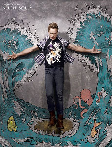 My World My Way: Allen Solly 服飾海報設計