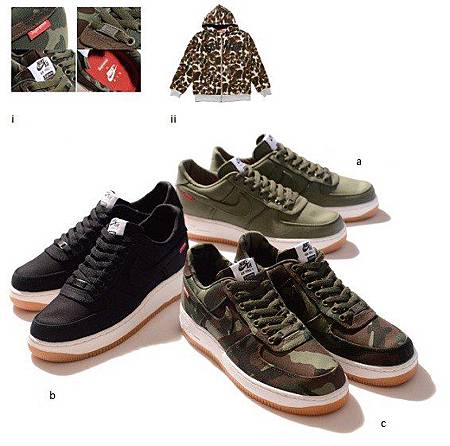 SUPREME&times;NIKE AIR FORCE I