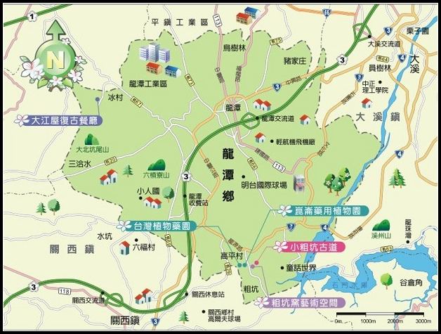 小粗坑古道周圍景點圖-f 小粗坑古道周圍景點圖-f