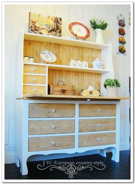 熊熊木工房-英式典雅寫字檯．化妝檯