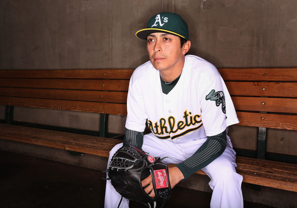 Jesse+Chavez+Oakland+Athletics+Photo+Day+_FAYhI-362Ol