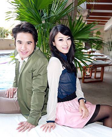 New及西野翔台灣宣傳合影