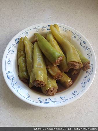 青椒鑲肉十二
