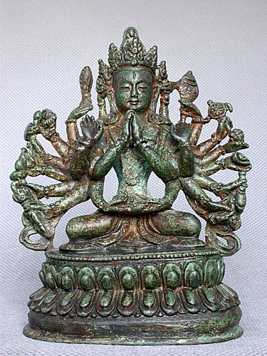 中国・明代「十一面千手千眼觀世音菩薩」廣大圓滿無礙大悲