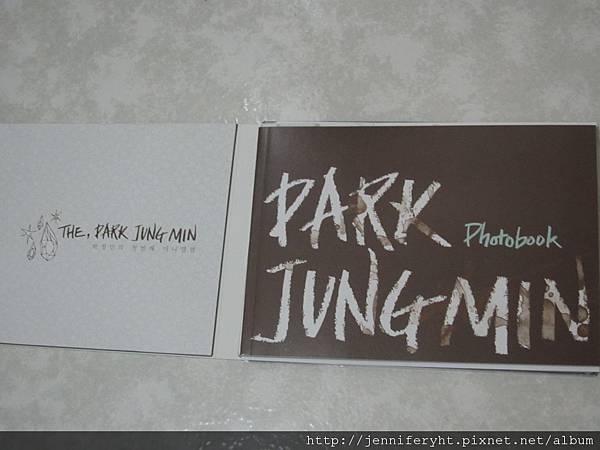 The, Park Jung Min-歌詞本和寫真集 The, Park Jung Min-歌詞本和寫真集
