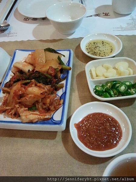 泡菜和烤肉配料 泡菜和烤肉配料