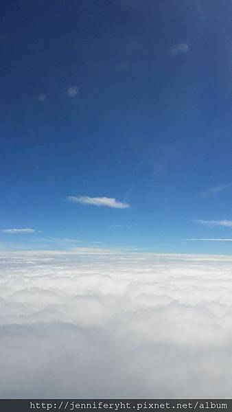 很美的三萬英呎高空 很美的三萬英呎高空