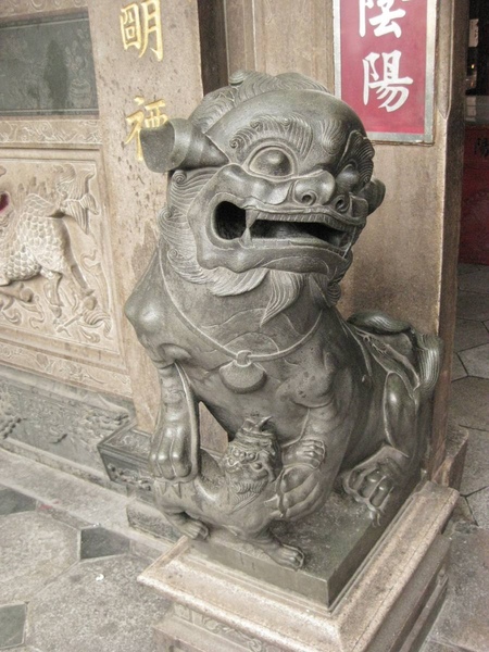門口石獅 門口石獅