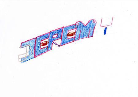 文字造型設計_紐約巨人隊後衛E