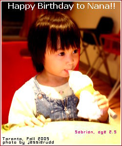 Happy Bithday to Nana!!