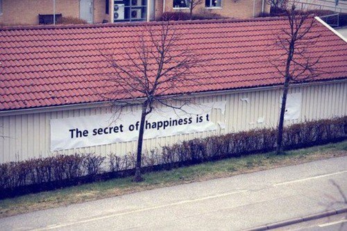 121106The secret of happiness is...