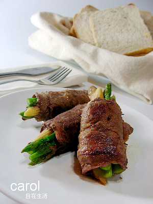牛肉野菜捲 牛肉野菜捲