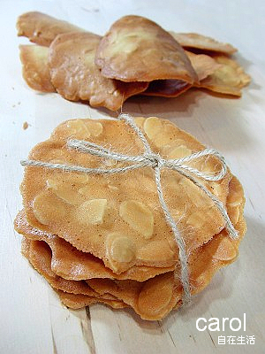 杏仁瓦片酥 杏仁瓦片酥