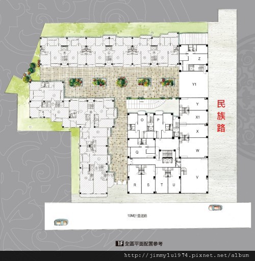 [竹東] 春堂建設「敦煌庭園2」2012-01-13 03 基地平面參考圖.jpg