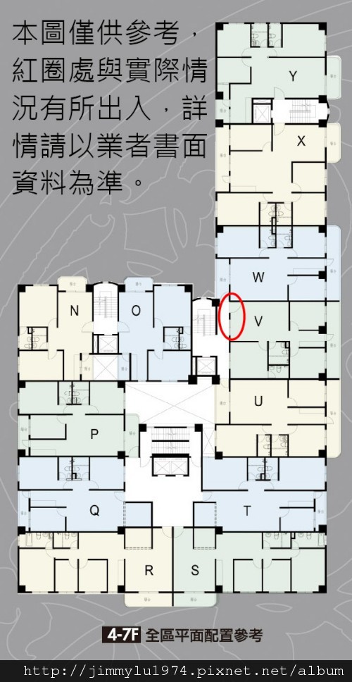 [竹東] 春堂建設「敦煌庭園2」2012-01-13 04 標準層平面參考圖.jpg