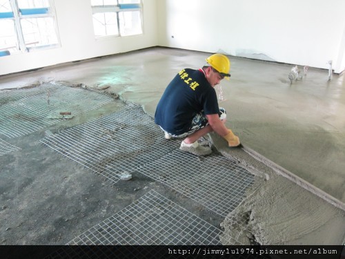 [竹北] 富廣開發「景泰然」2011-07-01 01 施工過程-地坪