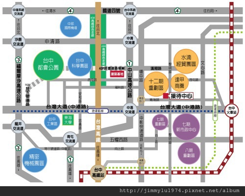 [台中] 圓頂建設「20e3」2012-08-31 008 區域參考圖