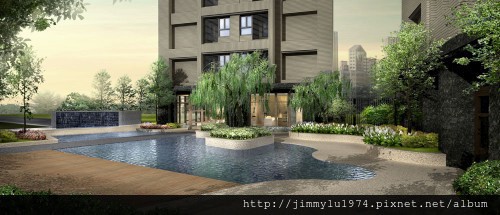 [大雅] 藍鵲建設「藍鵲」(生活家) 2013-04-16 002 中庭透視參考圖