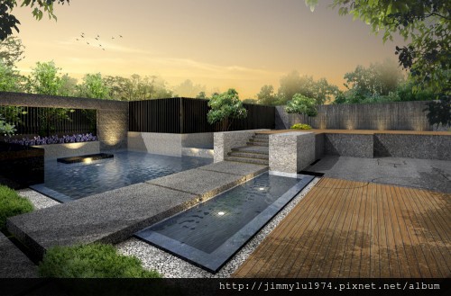 [大雅] 藍鵲建設「藍鵲」(生活家) 2013-04-16 003 中庭透視參考圖