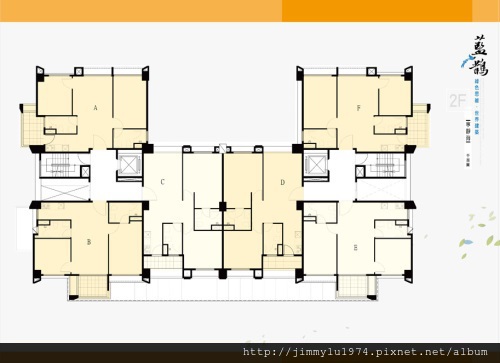 [大雅] 藍鵲建設「藍鵲」(寧靜海) 2013-04-16 004 2樓平面參考圖