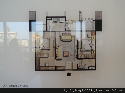 [竹北縣三] 潤隆建設「國賓大悅」樣品屋A7戶25.75P,2R(大樓) 2013-10-19 002