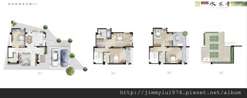 [竹東上館] 富廣開發、源富建設「水木青」(透天) 2014-01-03 011 F3特殊戶傢配參考圖