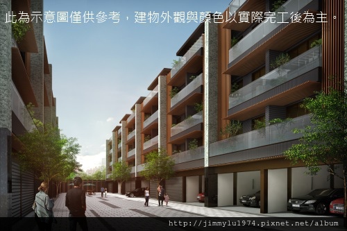 [竹南大埔] 寶君建設「寶君有謙No.13」(部分電梯透天) 2014-02-11 003 外觀透視參考圖.jpg