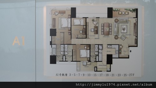 [新竹明湖] 遠雄建設「遠雄御莊園」(大樓)樣品屋參考裝潢A1戶 2014-02-19 001