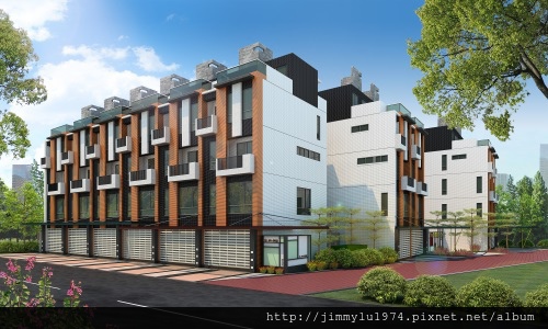 [竹南大埔] 嘉定建設「MoMA美墅」(透天) 2014-06-07 001 外觀透視參考圖