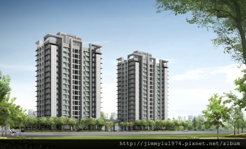 [竹北縣三] 仁發建築開發「仁發上景」(大樓) 2014-06-16 001 外觀透視考圖
