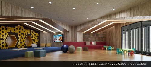 [竹北縣三] 鴻柏建設「鴻向」(大樓) 2014-07-21 005 兒童遊戲室透視參考圖
