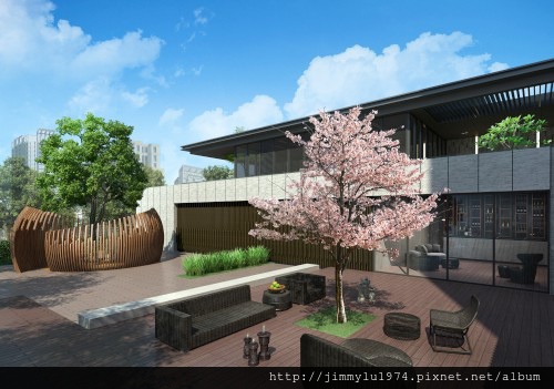 [竹北縣三] 鴻柏建設「鴻向」(大樓) 2014-07-21 007 景觀透視參考圖