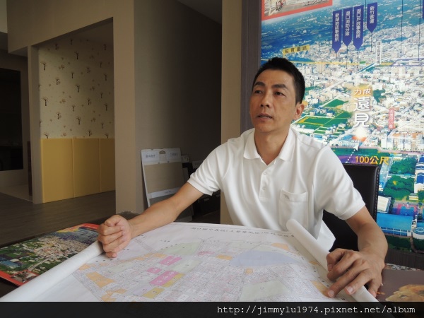 「力成站前」專案經理吳慶春