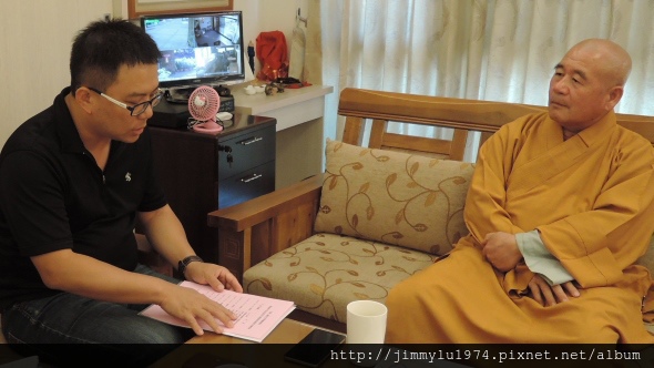 [人物專訪] 釋圓禪師父談佛法 2014-08-14 002