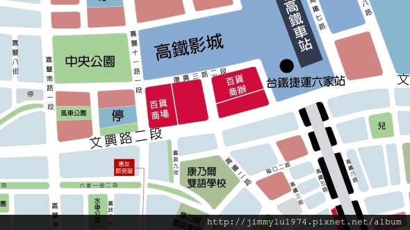 [竹北高鐵] 惠友建設「原見築」(大樓) 2014-09-01 017 新竹高鐵特區示意圖