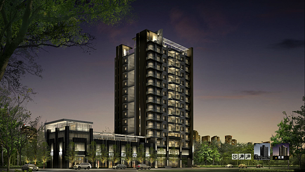 [竹北高鐵]盛大建設-富宇泰和 外觀透視圖 2015-04-22