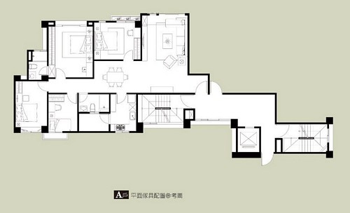 建祥建設「璞真」13平面參考墨線圖(A戶).jpg