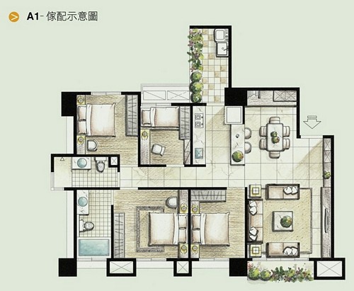 名發建設「三境」72 A1家配圖.jpg