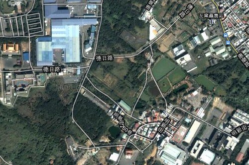 [新豐] 新豐坪頂重劃區Google衛星空照圖(年代久遠) 2011-03-16.jpg