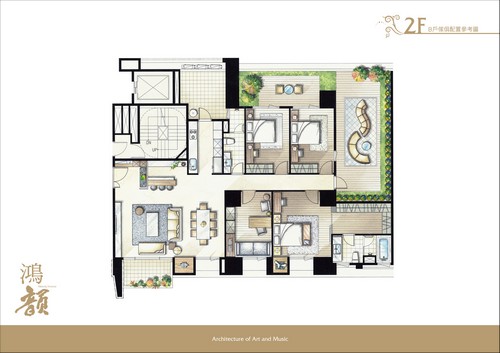 鴻柏建設「鴻韻」74家配圖B戶2F.jpg