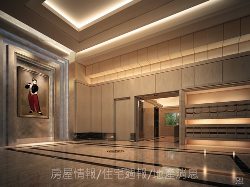 鴻築建設「鎏金」03梯廳參考透視圖.JPG