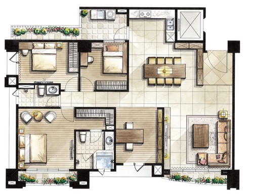 乾弘建設「竹美舘」2011-02-24 02-TYPE A.jpg