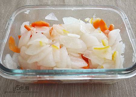 柚子醃蘿蔔